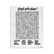Stupell Industries Forgot Phone Bathroom Wordsearch Wall Plaque, design by Imperfect Dust